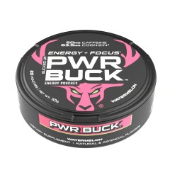 BUCKED UP, PWR Buck Energy, энергетические паучи, вкус Watermelon (Арбуз), 12 г (20 порций)