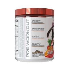 BUCKED UP, Babe, предтренировочный комплекс, вкус Фрутовый пунш, 369 г, (30 порций)