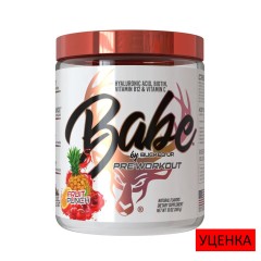 BUCKED UP, Babe, предтренировочный комплекс, вкус Фруктовый пунш, 369 г (30 порций)