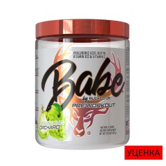 BUCKED UP, Babe, предтренировочный комплекс, вкус Sparkling Orchard (Зеленое яблоко, белый персик и белый виноград), 357 г (30 порций)