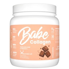 BUCKED UP, Babe, пептиды коллагена с гиалуроновой кислотой и витамином C, со вкусом шоколада, 423 г (30 порций)