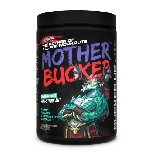 BUCKED UP, Mother Bucker PREMIUM Pre-Workout, усиленный предтренировочный комплекс, вкус Ninja Nectar (Нектар ниндзя), 382 г (20 порций)