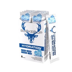 BUCKED UP, Hydration, Электролитная смесь для напитков, вкус Polar Blue (Полярно голубой), 8 пакетиков