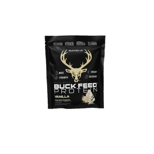 BUCKED UP, Buck Feed Original, PREMIUM протеин, вкус Ваниль, 31,2 г (1 порция)