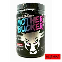 BUCKED UP, Mother Bucker Pre-Workout, усиленный предтренировочный комплекс, вкус Miami (Клубника, манго, ананас), 400 г (40 порций)