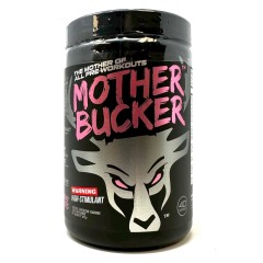 BUCKED UP, Mother Bucker Pre-Workout, усиленный предтренировочный комплекс, вкус  Strawberry Summer (Клубника), 412 г (40 порций)