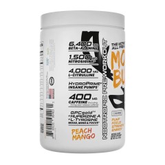 BUCKED UP, Mother Bucker PREMIUM Pre-Workout, усиленный предтренировочный комплекс, вкус Peach Mango (Персик/Манго), 398 г (20 порций)