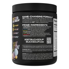 BUCKED UP, BAMF, PREMIUM ноотропный предтренировочный комплекс, вкус Tart Candy (Терпкий леденец), 357 г (30 порций)