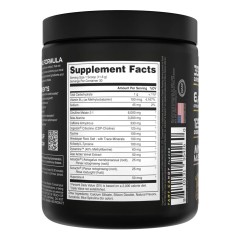 BUCKED UP, BAMF, PREMIUM ноотропный предтренировочный комплекс, вкус Tart Candy (Терпкий леденец), 357 г (30 порций)