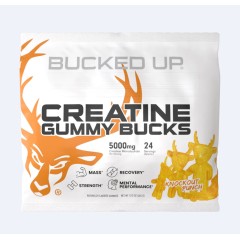 BUCKED UP, PREMIUM, креатин, со вкусом нокаута, 96 мармеладок