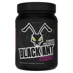 BUCKED UP, Black Ant PREMIUM Pre-Workout, Ноотропный предтренировочный комплекс, вкус Grape (Виноград), 648 г (20/40 порций)
