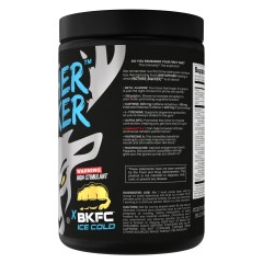 BUCKED UP, Mother Bucker PREMIUM Pre-Workout, усиленный предтренировочный комплекс, вкус BKFC (Ледяной холод), 384 г (20 порций)