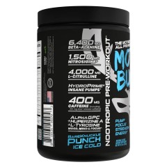 BUCKED UP, Mother Bucker PREMIUM Pre-Workout, усиленный предтренировочный комплекс, вкус BKFC (Ледяной холод), 384 г (20 порций)