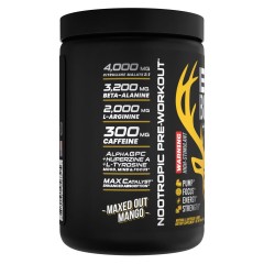 BUCKED UP, Big Bucks Pre-Workout, Flavor Maxed Out Mango (Манго, ананас, маракуйя), 414 г, 30 порций