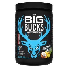 BUCKED UP, Big Bucks Pre-Workout, Flavor Pineapple Splash  (Ананас и кокос), 414 г, (30 порций)