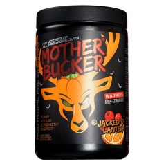 BUCKED UP, Mother Bucker PREMIUM Pre-Workout, усиленный предтренировочный комплекс, вкус Jacked-O-Lantern (Клюква и цитрус), 394 г (20 порций)