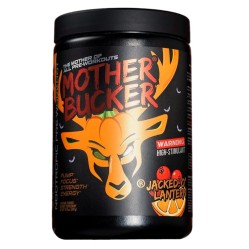 BUCKED UP, Mother Bucker PREMIUM Pre-Workout, усиленный предтренировочный комплекс, вкус Jacked-O-Lantern (Клюква и цитрус), 394 г (20 порций)