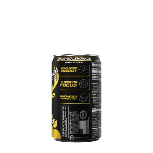 BUCKED UP, Mini Energy Drink, энергетический напиток, вкус Frosted Lemonade (Морозный лимонад), 222 мл (7,5 унций)