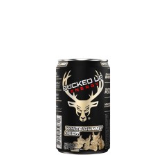 BUCKED UP, Mini Energy Drink, энергетический напиток, вкус White Gummy Deer (Мармеладный олень с ананасом), 222 мл (7,5 унций)