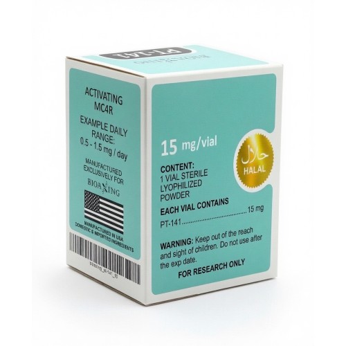 Bioaxing, PT-141 (бремеланотид) для повышения либидо, 15 мг