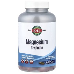 KAL, Глицинат магния с высокой абсорбцией, 90 капсул (30 порций)