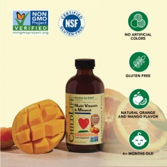 ChildLife, Essentials, витамин C в жидкой форме, натуральный апельсиновый вкус, 118 мл (24 порции)