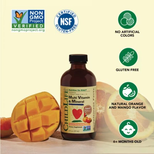 ChildLife, Essentials, витамин C в жидкой форме, натуральный апельсиновый вкус, 118 мл (24 порции)