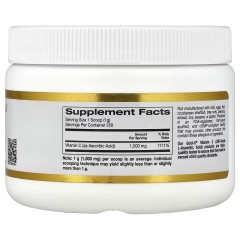 California Gold Nutrition, Gold C Powder, витамин C, 1000 мг, 250 г (8,81 унции)