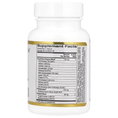 California Gold Nutrition, пищеварительные ферменты, широкого спектра, 90 вегетарианских капсул