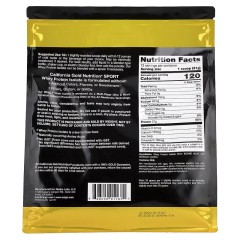 California Gold Nutrition, SPORT, изолят сывороточного протеина, без добавок, 2,27 кг (73 порции)