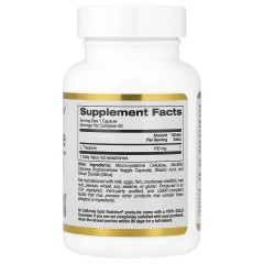 California Gold Nutrition, L-теанин, с AlphaWave, 100 мг, 60 растительных капсул