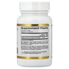 California Gold Nutrition, пирролохинолинхинон, 20 мг, 30 растительных капсул