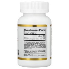 California Gold Nutrition, Ferrochel, железо (бисглицинат), 36 мг, 90 растительных капсул