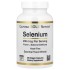 California Gold Nutrition, селен, бездрожжевой, 200 мкг, 180 вегетарианских капсул