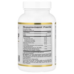 California Gold Nutrition, Curcumin UP, омега-3 и куркумин, для суставов, 90 капсул из рыбьего желатина