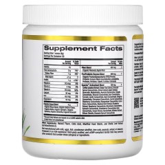 California Gold Nutrition, SUPERFOOD, суперзелень с антиоксидантами, со вкусом сладких ягод, 180 г (30 порций)