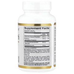 California Gold Nutrition, Добавка для здоровья мозга, 60 вегетарианских капсул (30 порций)