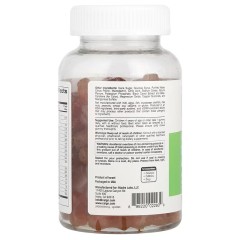 California Gold Nutrition, Поливитамины для детей без желатина, вкус малины, 60 вегетарианских жевательных таблеток