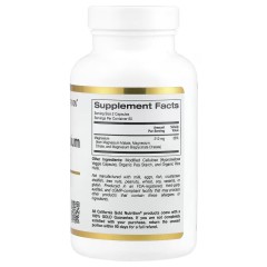 California Gold Nutrition, комплекс с тремя видами магния, малат, цитрат и хелатный бисглицинат, 120 растительных капсул (60 порций)