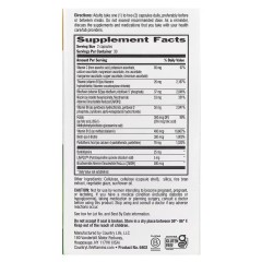 Country Life, Комплекс коэнзимов группы B, улучшенная формула, 60 веганских капсул (30 порций)