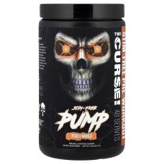 JNX Sports, Stim-Free Pump, предтренировочная добавка, вкус персик и манго, 572 г 