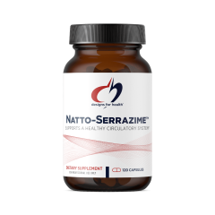 Designs For Health, Natto-Serrazime, 120 капсул