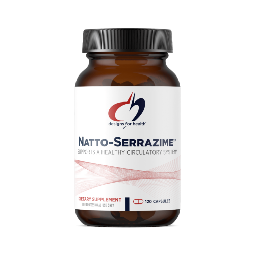 Designs For Health, Natto-Serrazime, 120 капсул