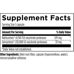 Designs For Health, Natto-Serrazime, 120 капсул
