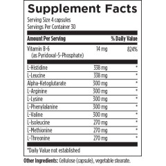 Designs for Health, Синергия аминокислот, 120 вегетарианских капсул