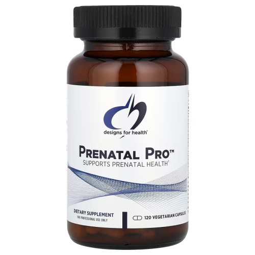 Designs For Health, Prenatal Pro, 120 вегетарианских капсул
