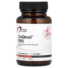 Designs For Health, CoQnol 100, 60 капсул