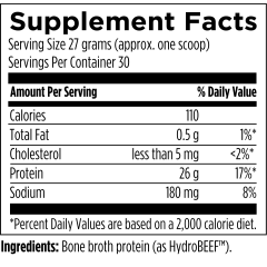 Designs For Health, PurePaleo, белок костного бульона, без вкусовых добавок, 810 g