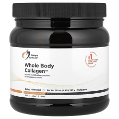 Designs For Health, Whole Body Collagen, без добавок, 390 г (13,8 унции)