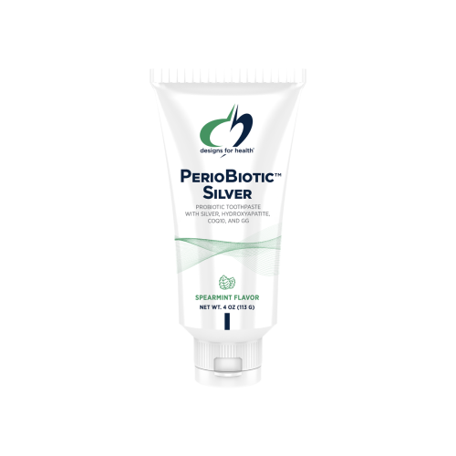 Designs For Health, зубная паста PerioBiotic Silver Spearmint, 4 унции (113 г)